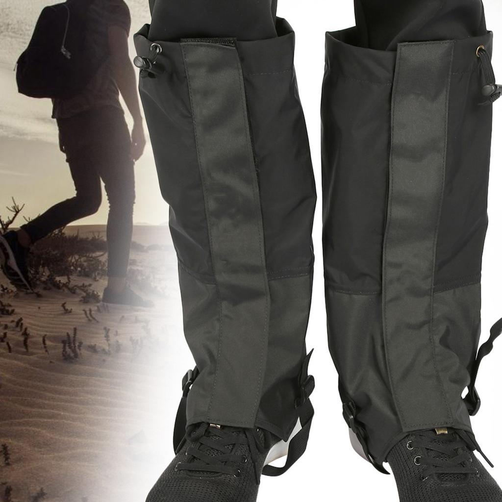 Vattentäta Justerbara Damasker för Ben Utomhus Skoskydd Legging Snöskydd