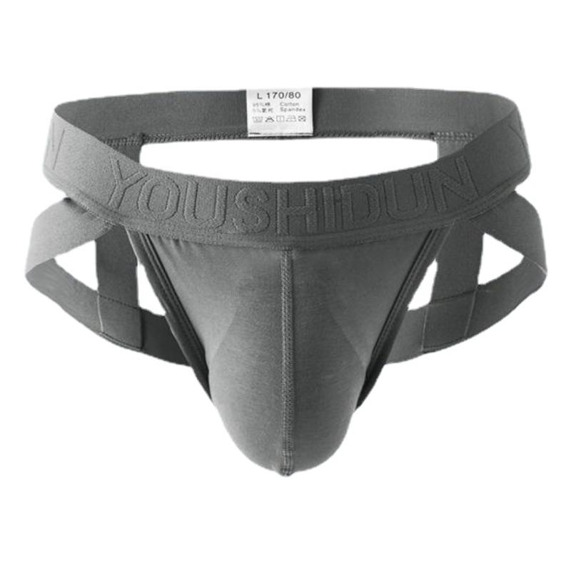 Men's Cotton Briefs Underwear Sexy Jockstraps Thong