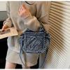 Retro Denim Mini Tote Bag Hand Bag