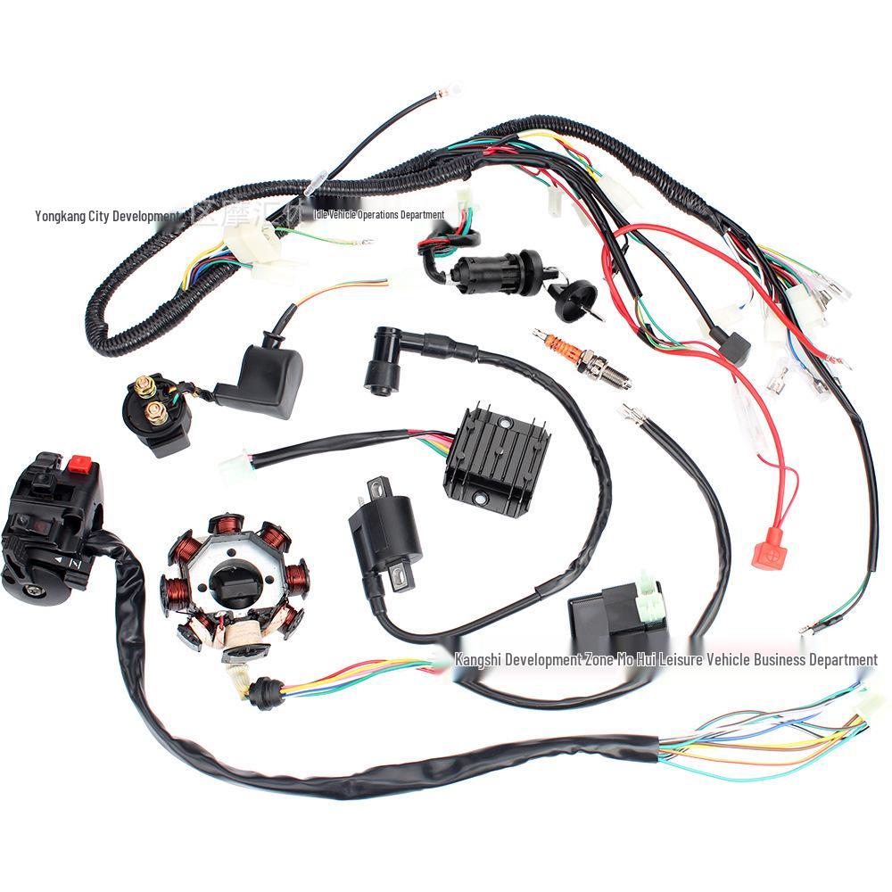 ATV Beach Car Ignition System Wiring Harness CDI (150-250CC) Hybrid Model