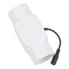 Indoor Ventilation Duct Fan Quiet Operation Sturdy PVC Construction Versatile Applications Easy Installation Battery