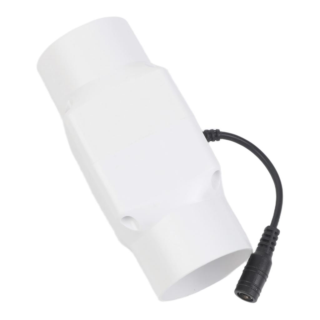 Indoor Ventilation Duct Fan Quiet Operation Sturdy PVC Construction Versatile Applications Easy Installation Battery