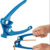 Treeligo Copper Tube Bender Tool 1/8 3/16 1/4' Tube Bender Pipe Bender Manual Tubing Bending Tools 0-120 Degree for Small Tubing