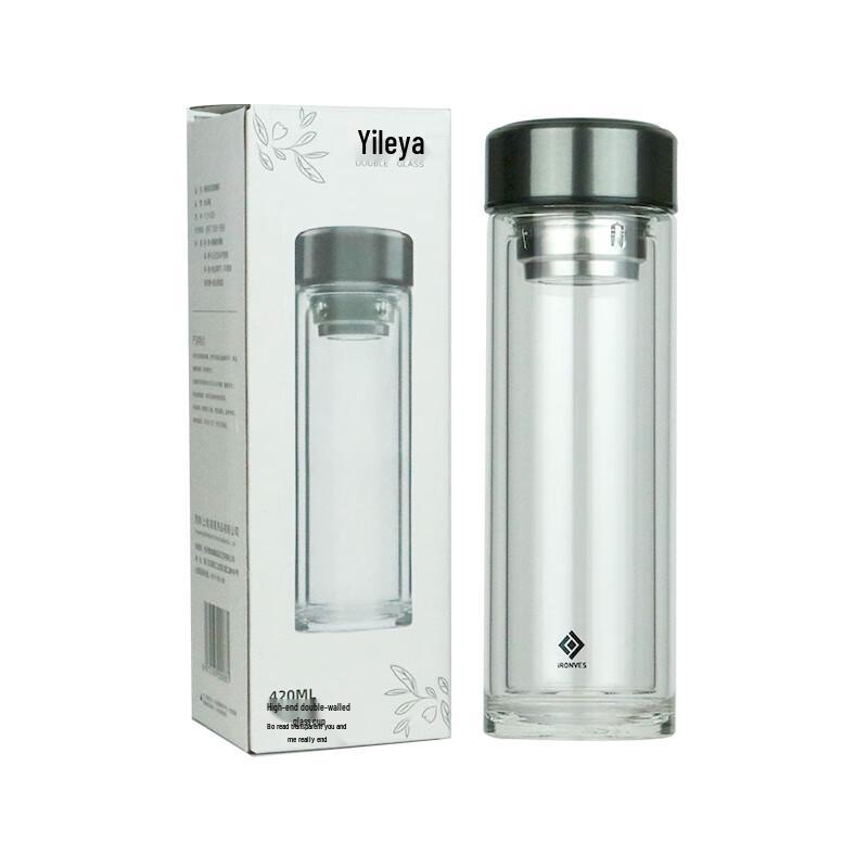 Yileya Double Wall Borosilicate Glass Cup