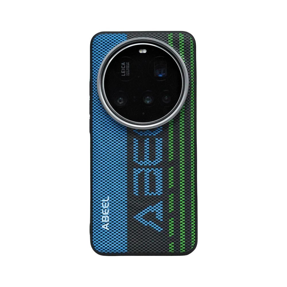 For Vivo X200 Pro Case For Magsafe Slim Rigid Alloy Lens Magnetic Wireless Charger Carbon Fiber Phone Cover Shell Vivo Grip