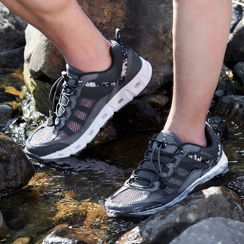Fashion New Men Outdoor Hiking Shoes Aqua Shoes Walking Sneskers Sport Water Shoes Climbing Trekking Wading Shoes Quick-Dry River Sea