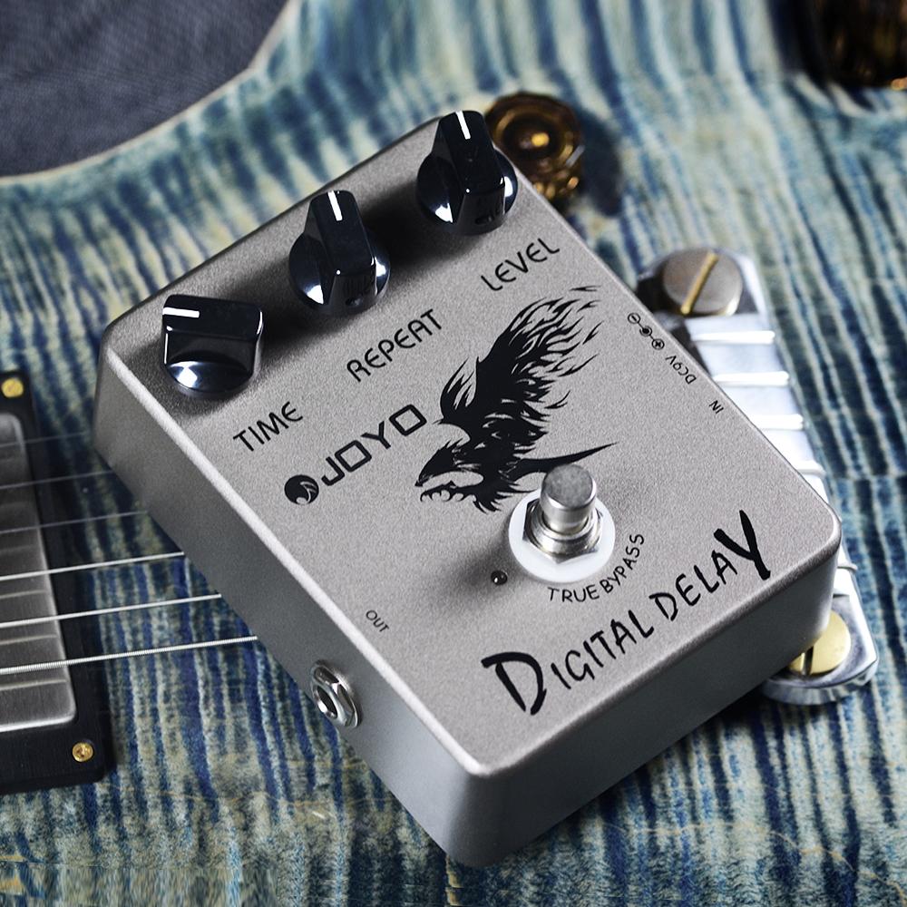 JOYO JF-08 Digital Delay Guitar Effect Pedal Classic Slap Back Echo Full Bypass Wiring True Digital Delay Effect Guitar Pedals
