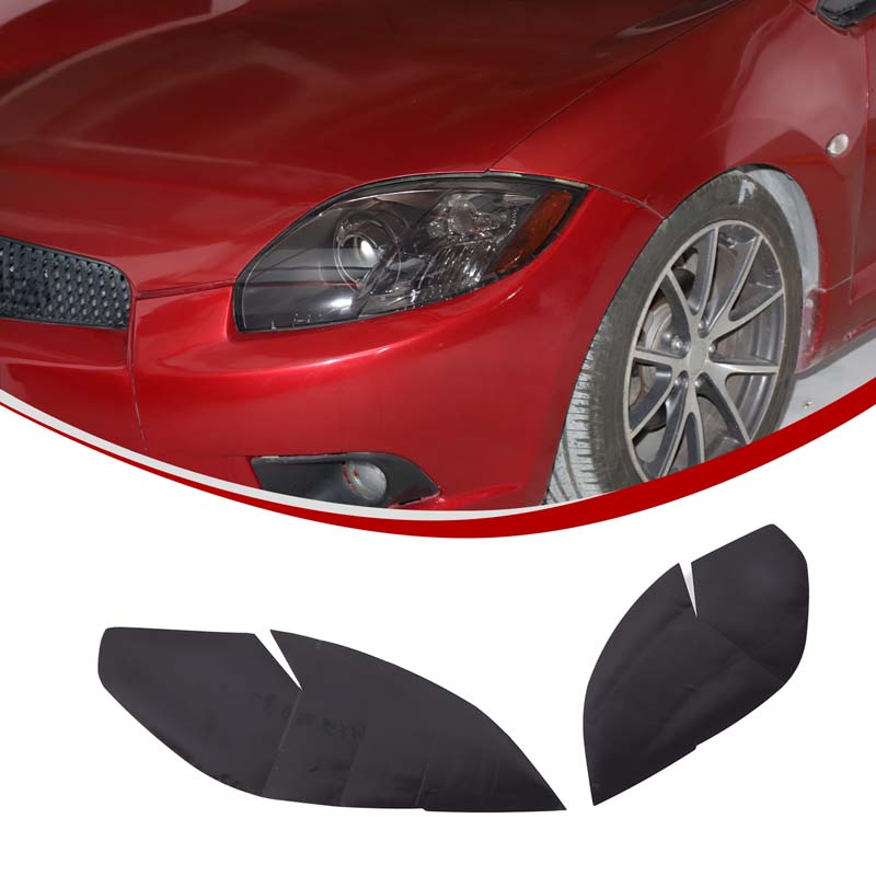 

Car Front Headlamp Film Tpu Transparent Protective Film Exterior Headlight Strip Car Sticker For Mitsubishi Eclipse 2006-2011