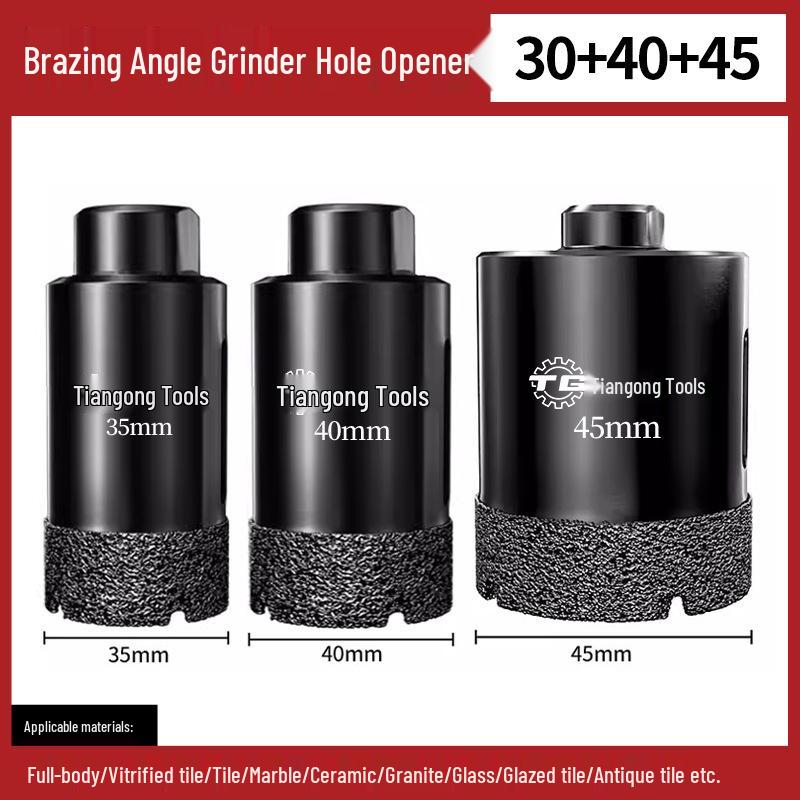 Tiangong Multi-Material Dry Drill Bit for Angle Grinders (Tile, Marble, Glass)