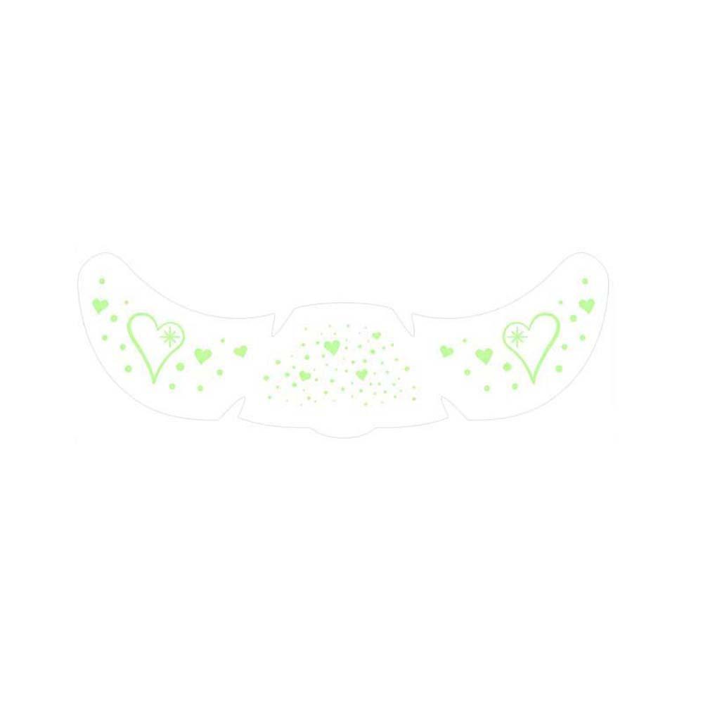 Sparkle Face Temporary Tattoo Star Heart Face Tattoo Sticker Luminous Freckle Tattoo Make Up