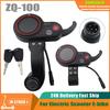 Elektrische Scooter 36V-60V ZQ-100 LCD Scherm Met Vergrendelingsinstrument Voor Elektrische Scooter Automatische Auto Accessoires