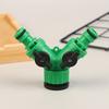 2-Way Garden Tap Water Splitter 3/4" Female Thread Garden Hose Y Type Watering Adjustable Switch Water Controller Valve