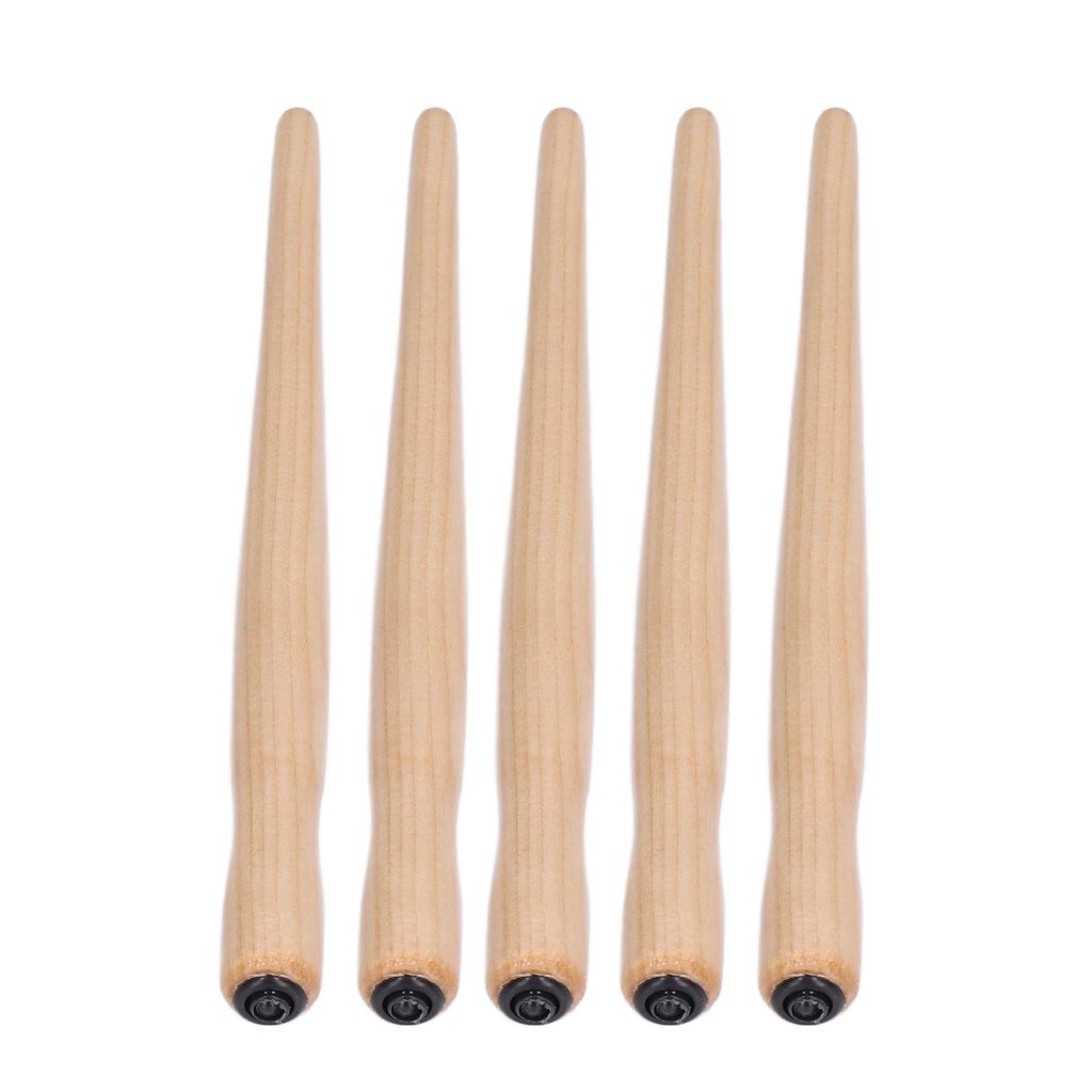 5Pcs Dip Pen Nib Holder Premium Sandalwood Nontoxic Comfortable Hold Sturdy Durable Comic Pen Nib Holder