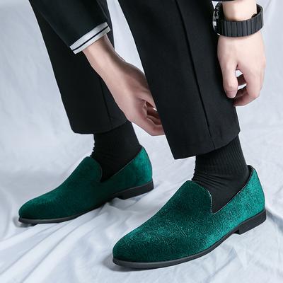 Módní pánské prodyšné driving boty z semišové kůže Luxusní značky Formální pánské mokasíny Moccasins Italské pánské líné boty Velikost 38-46