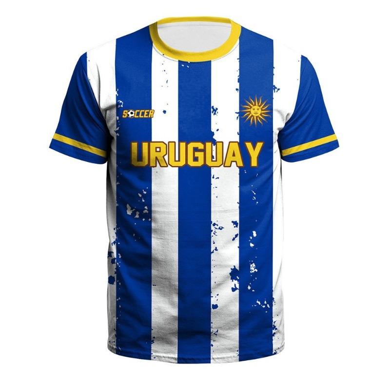 3D Printed Men's T-shirt Football Casual Sportswear World Cup Fan Cheering Short Sleeved O Neck T-shirt