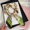Luxury Desig Cashew Print Square Scarf Women’s Summer Breathable Silk Bandanna Luxury Female Neckerchief Fashion Hijab Gift 70cm