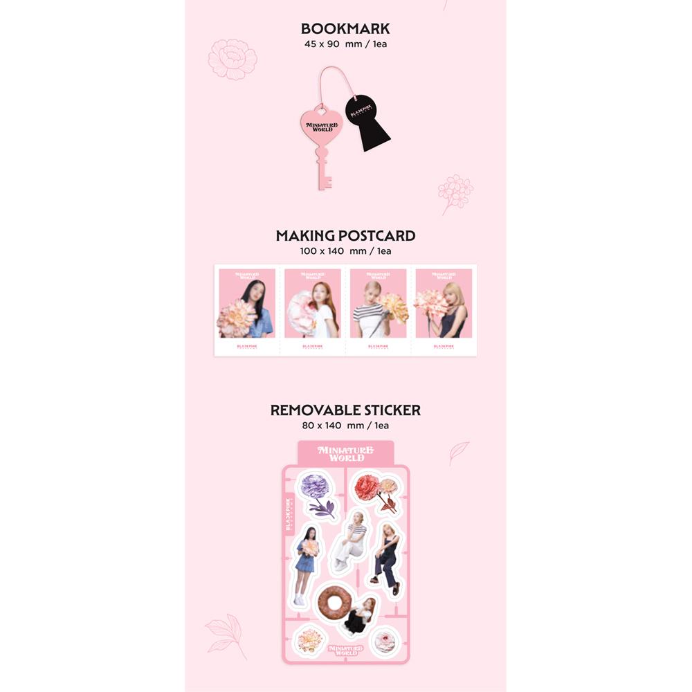 Blackpink Die Spiel-Fotokarten-Sammlung BLACKPINKs MINIATURWELT