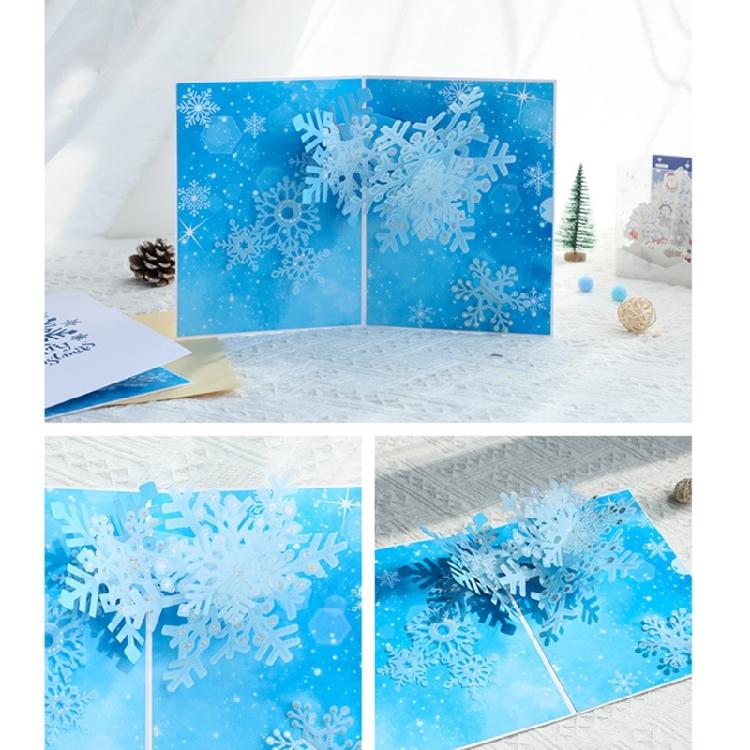 Christmas Decorations 3D Card Party Decoration Folding Type Party Supplies