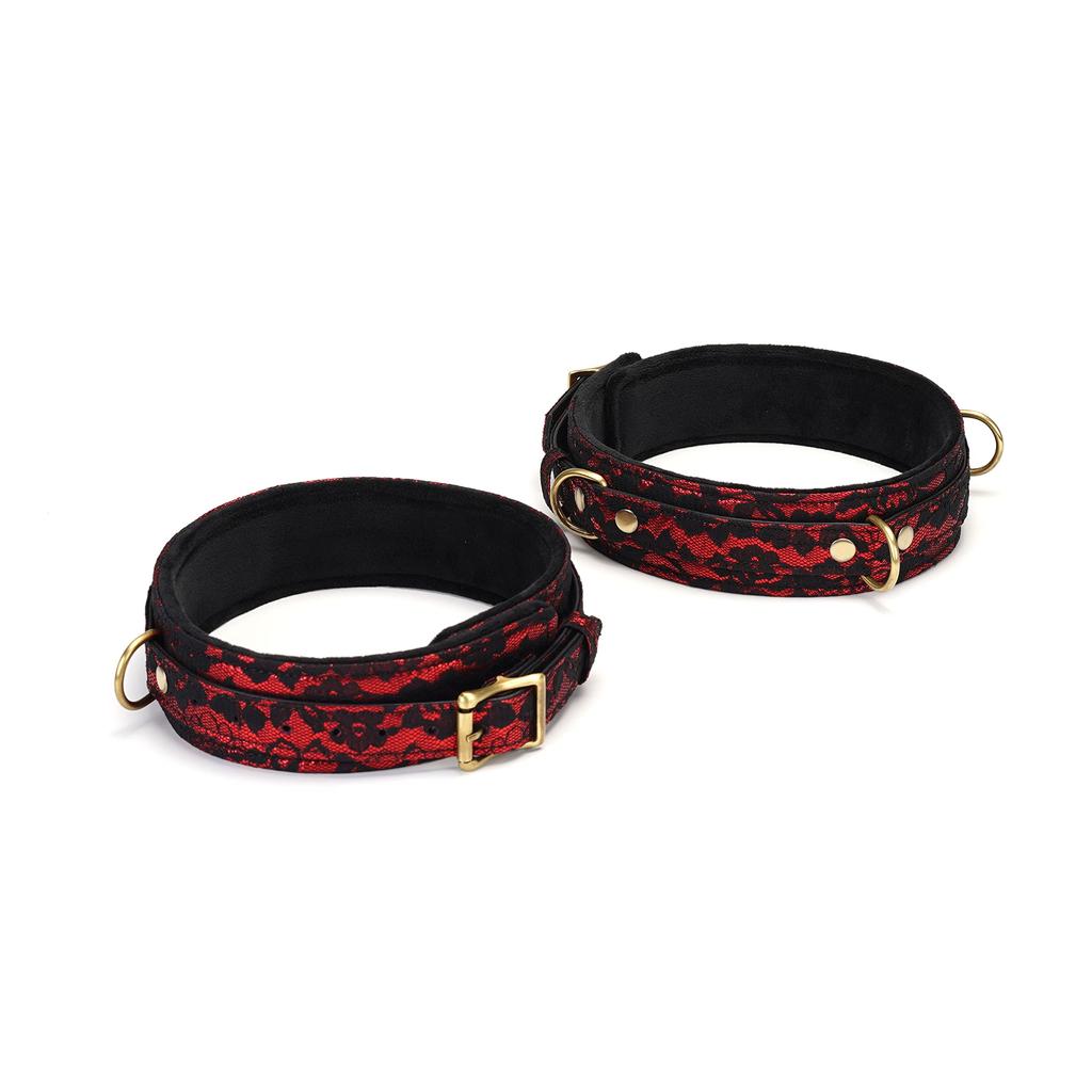 Liebe Seele Victorian Garden Victorian Garden Series Popular SM Goods Restraints Synthetic Leather Queen Luxury Cosplay Restraint Play Shackles (Thigh