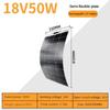 New Flexible Solar Panel 18V Household Photovoltaic Module Single Crystal Solar Panel Power Generation System