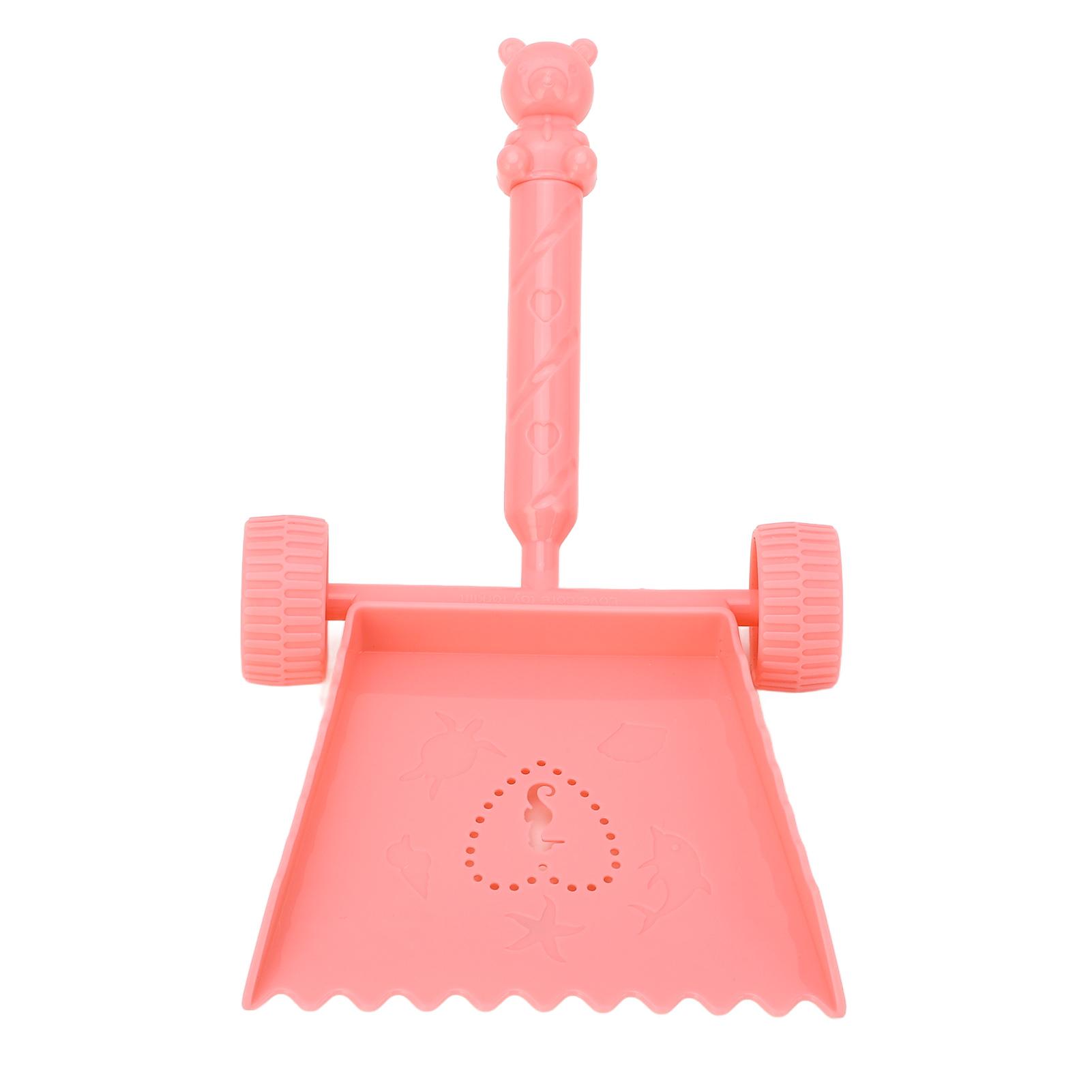 

Kids Beach Shovel Sliding Wheel Design ABS Plastic Bright Color for Shoveling Digging Sand Snow