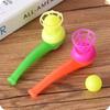 Traditional Plastic Suspension Ball Blowing Toy For Children