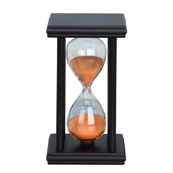 5/15/30min Wooden Sand Clock Sandglass Kitchen School Hourglass Timer Home Decor