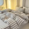 Cotton Bed Sheet Quilt Cover Bedroom Bunk Bed Pure Cotton Quilt Cover Bed Sheet Bedding Set Simple Style