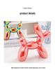 Nordic Luxury Ceramic Balloon Dog Ornament for Home Décor