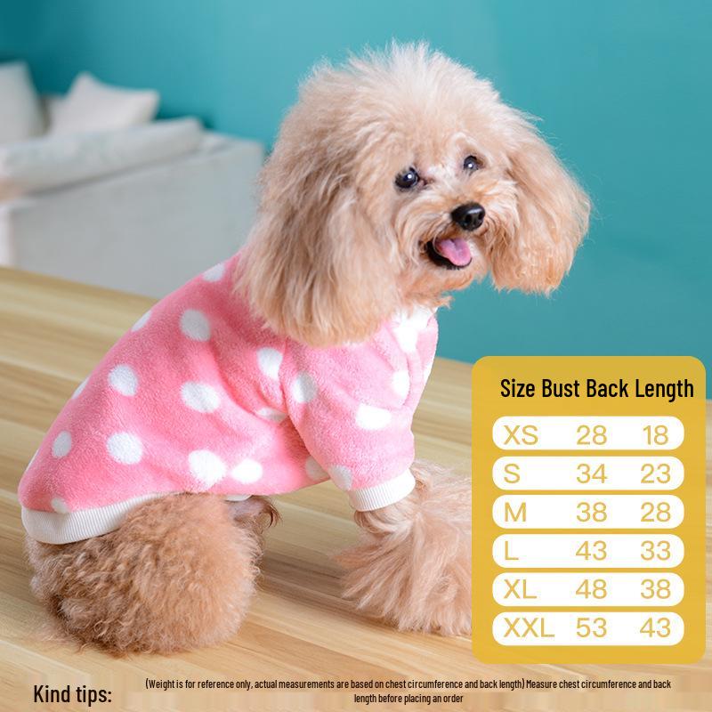 

Толстый флисовый жилет для питомцев на осень/зиму - Подходит для французского бульдога, корги, шнауцера и других L