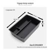 Leapmotor C10 Armrest Storage Box: Center Console Organizer for Car Interior Decoration and Modification.
