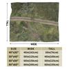 Comfortable Grass Battlemat Blankets Warm Soft Comfortable Plush Throw Blanket For Kids Home Decor Flannel Bedspread Bed Cover