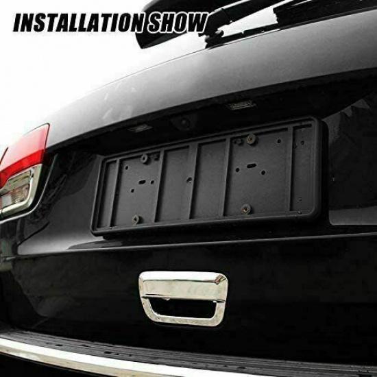 Chrome Tailgate Door Handle Cover Trim for Jeep Grand Cherokee 2014+ Accessories