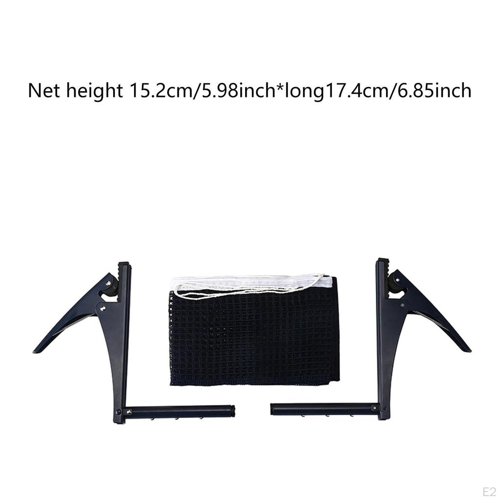 Tischtennisnetz und Pfostensatz Pingpong Schläger Zubehör Professionelle Ausrüstung Training