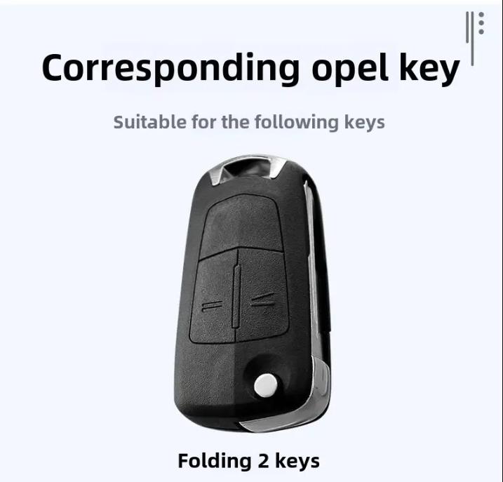 Car Key Box Cover Shell For Vauxhall Opel Astra H J Corsa D Insignia Vectra Zafira Signum Antigo Omega Leather Protective Box