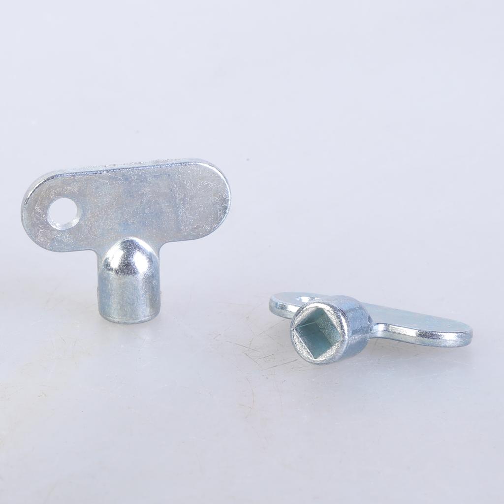10Pcs Radiator Valve Key Heater Wrench Hand Tools Radiator Water Tap Plumbing Bleeder Key Exhaust Valve Key Enduring