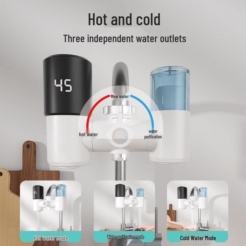 Yingtang 801 Sofort-Elektro-Warmwasserhahn mit Filter
