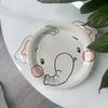 10pcs New Farm Animals Party Plates Cute Lion Elephant Horse Paper Plate Cow Sheep Duck Disposable Plate Kids Birthday Tableware