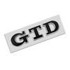 BSC1 Emblems 1pcs 3D GTD Metal Car Logo Letter Sticker Emblem Tail Door Trunk Sticker For Volkswagen VW Passat B5 B7 Polo Tiguan Golflz2