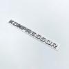 FÜR Mercedes Benz Kompressor Emblem Hinten Kofferraum Abzeichen Schriftzug Chrom Schwarz Logo Aufkleber CLK SLK SL CLS ML ABCSR Klasse