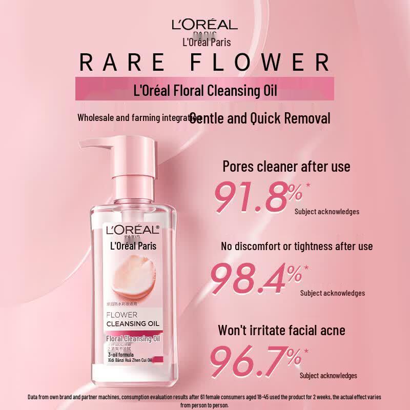 L'Oréal Floral Extract Purifying Cleansing Oil 250ML