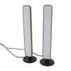 RGB-Lichtleiste Gaming-Lichtleisten 24-Tasten-Fernbedienung USB-betrieben Desktop-Schallaufnahmeleuchte für Gaming-PC-Raum