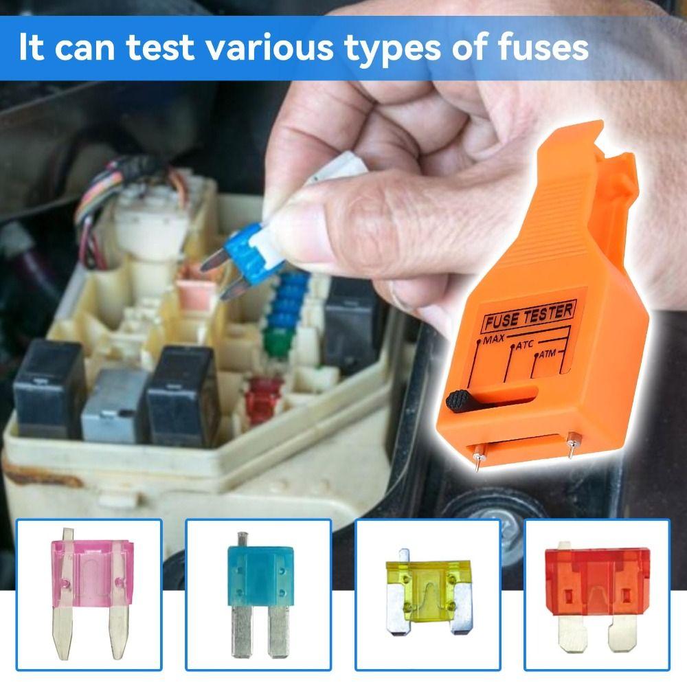 Versatile Fuse Tester Sturdy Fuse Detector Tool Versatile Fuse Puller  Automotive