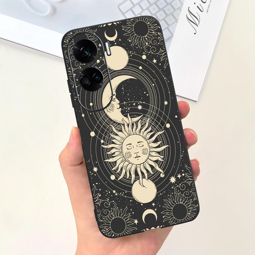 For Funda Honor 90 Lite Case Honor 100 Pro Honor100 5G Back Cover Astronaue Cow Pattern Etui Soft Silicone Huawei Honor90 Lite