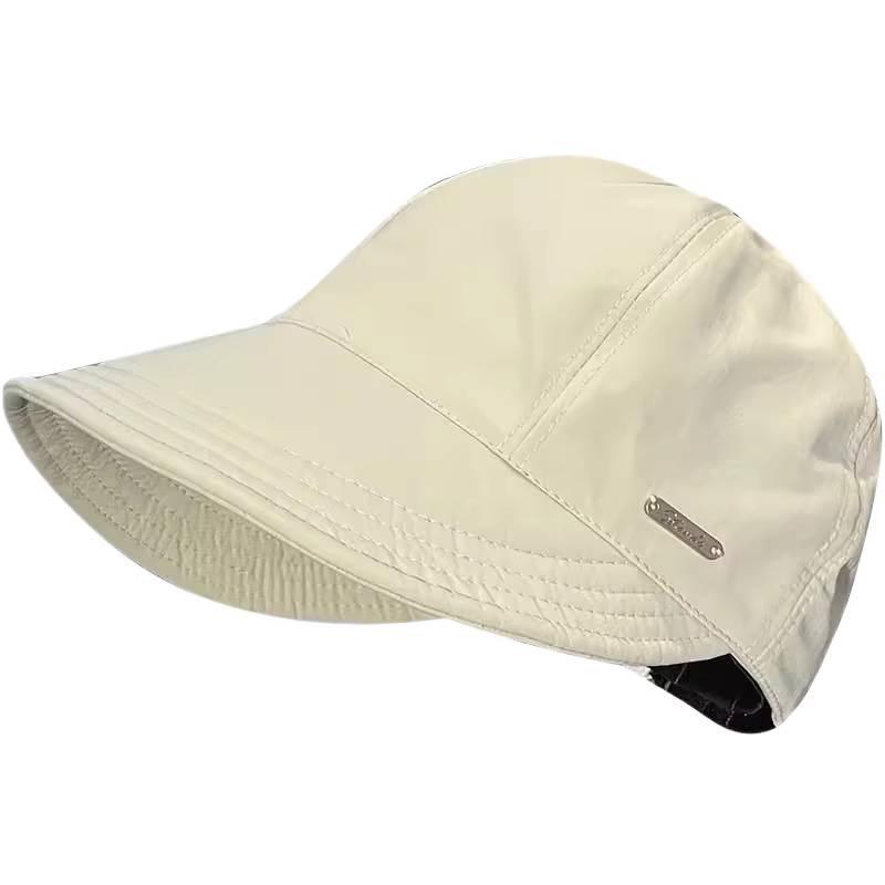 Women's Quick-Dry Duckbill Sun Hat with UV Protection, Wide Brim, and Removable Mask