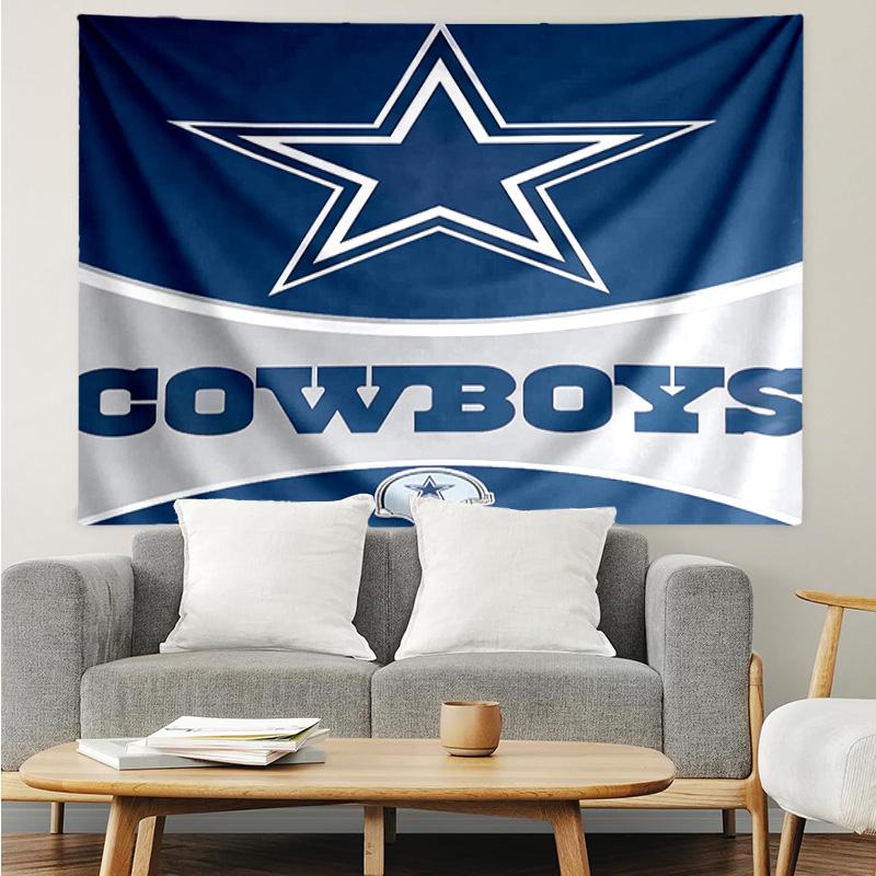 Dallas Cowboys Tapestry for Bedroom Aesthetic Classroom Tapestries Wall Hanging for Living Room Dorm Office,Ideal Creative Gift