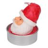 3 Pcs Christmas Santa Candles Romantic Tea Lights Candles Candlelight Dinner Ornaments Christmas Prop