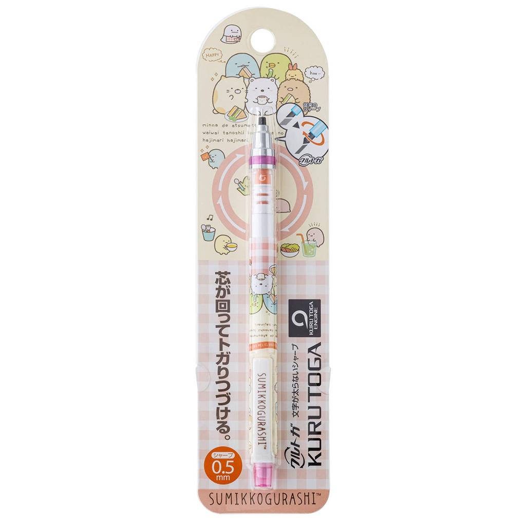 Sumikkogurashi Mechanical Pencil Kuru Toga C Pattern PH06803 San-X 0.5mm