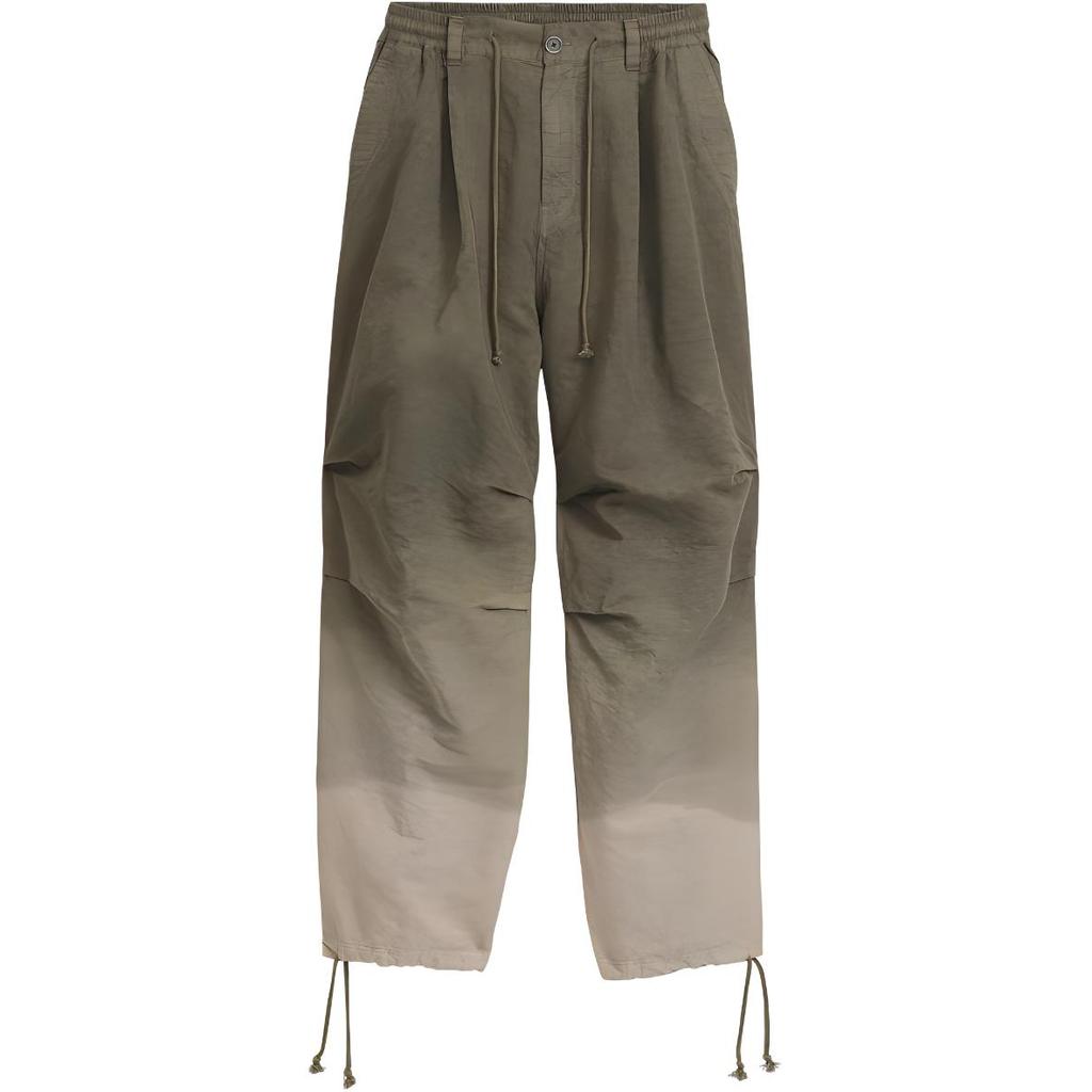 Zara Srpls Limited Edition Gradient Loose Wide Leg Casual Pants Men Pants Orange 4164910-071