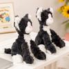 Latest Healing Sitting Black German Cat Dolls Kawaii Stuffed Plush Toy Long Hair Doll Cartoon Anime Cute Kids Birthday Gift Doll